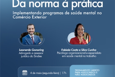 Imagem de Acontece Sindiex: Treinamento sobre a NR01 está com inscrições abertas